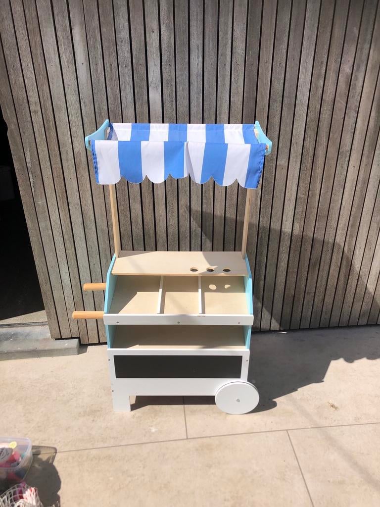 Houten kraampje, Kinderen en Baby's, Ophalen, Gebruikt, Meubelstuk of Keukentje