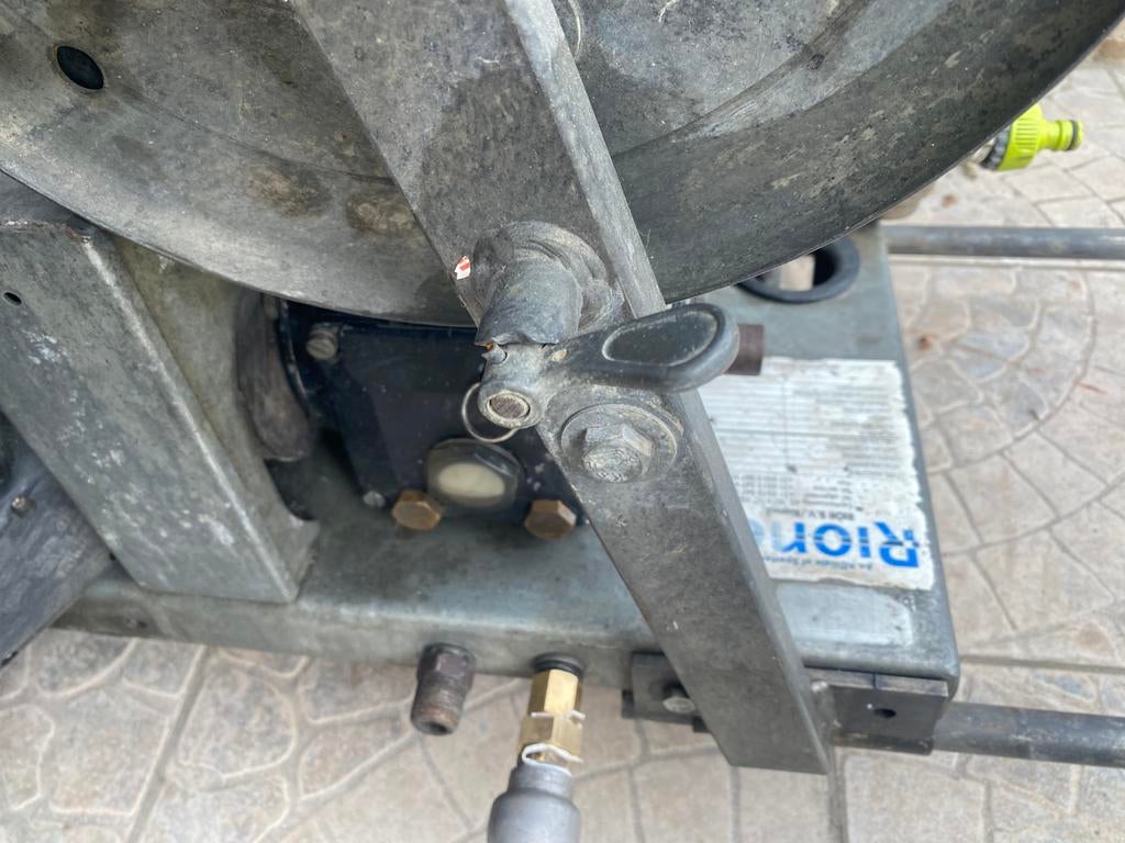 Hydrocureur, Ophalen