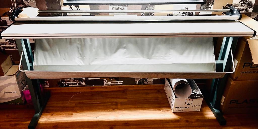 Snijmachine, Ophalen