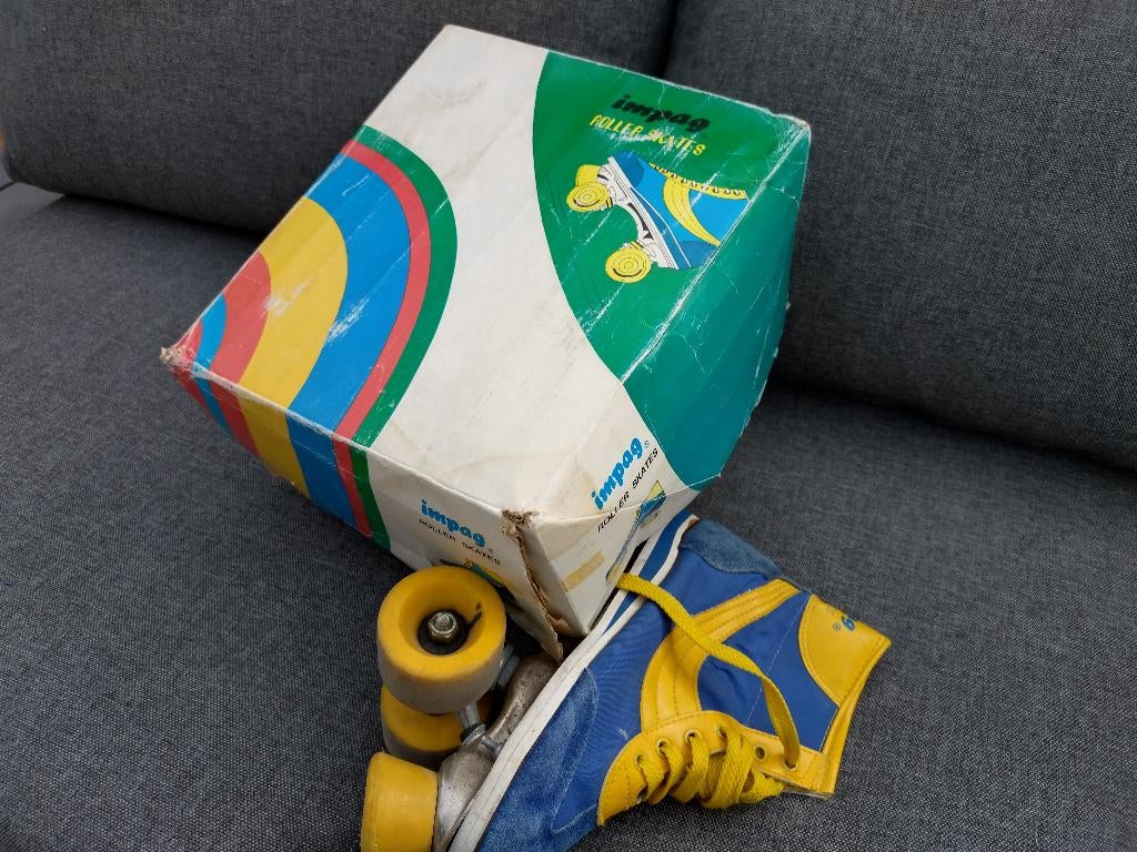 vintage roller skates maat 37, Enlèvement, Utilisé, Femmes