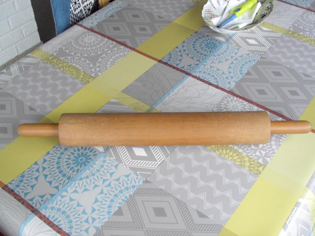 houten deegroller, Huis en Inrichting, Keuken | Bestek, Ophalen, Zo goed als nieuw, Hout