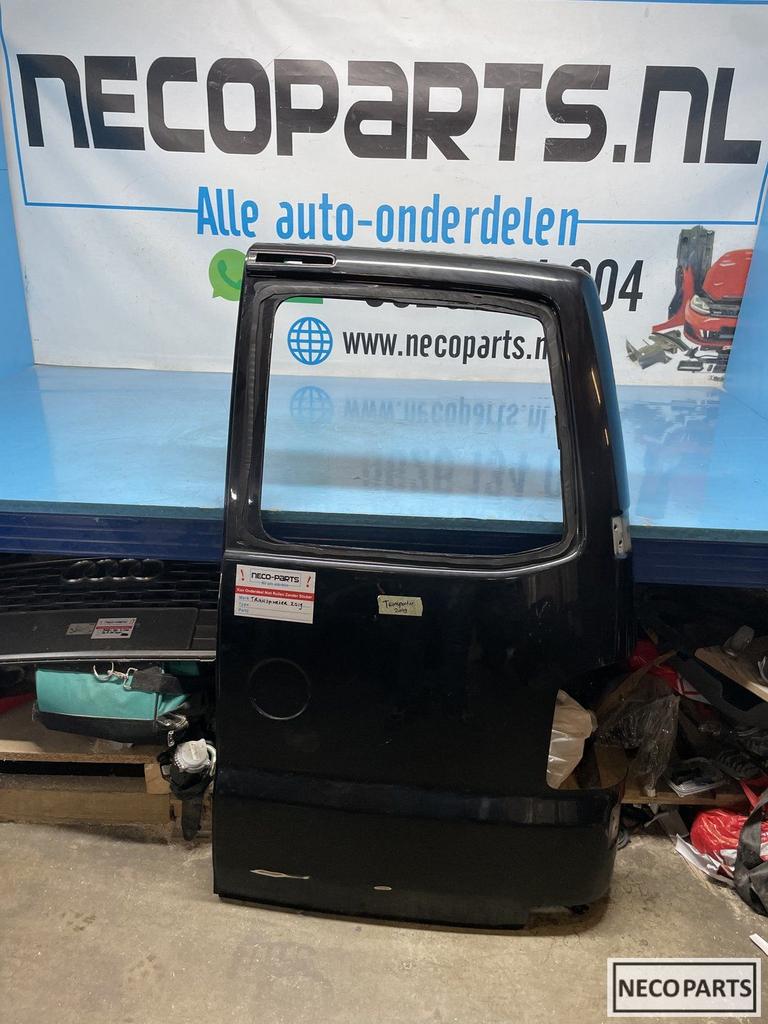 VW T5 T6 TRANSPORTER ACHTER PORTIER DEUR ACHTERKLEP, Volkswagen, -, Garde-boue, Utilisé