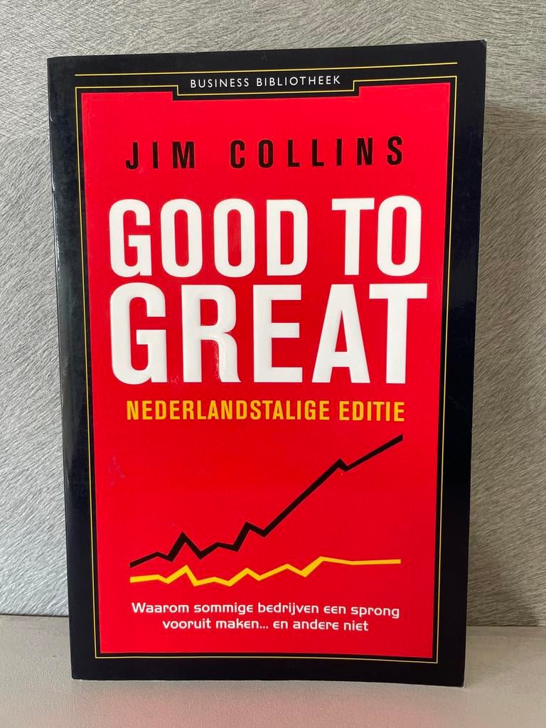 Good to Great - Jim Collins - Nederlandstalige editie, Boeken, Economie, Management en Marketing, Ophalen of Verzenden, Zo goed als nieuw