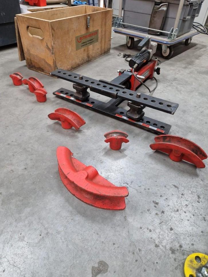 Rothenberger Buizenbuigmachine ROBULL type ME, Doe-het-zelf en Bouw, Gereedschap | Overige machines, Gebruikt, Ophalen
