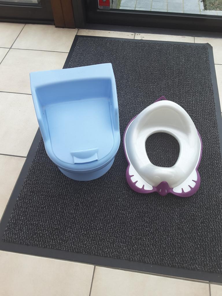 Plaspotje en WC bril verkleiner, Enlèvement ou Envoi, Comme neuf