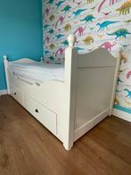 Landelijk eenpersoonsbed, Ophalen, Crème