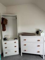 Commode en baby kledingkast te koop, Kinderen en Baby's, Ophalen, Zo goed als nieuw, Commode