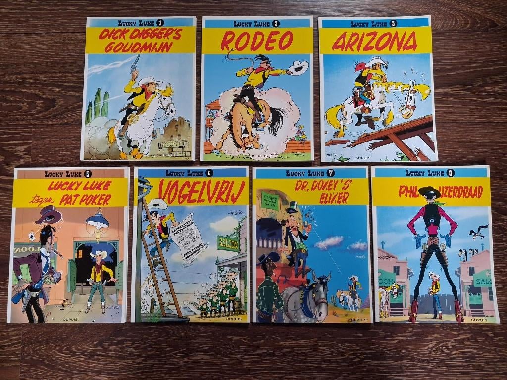 Complete reeks Lucky Luke, Boeken, Stripverhalen, Complete serie of reeks, Ophalen of Verzenden, Nieuw, Morris / Goscinny