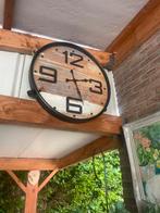 Grote  klok   Metaal en glas, Ophalen, Gebruikt, Veranda