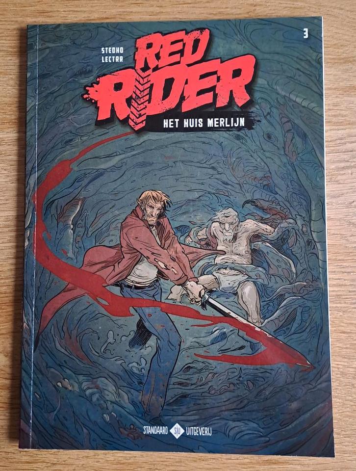3 - Red Rider - Het Huis Merlijn, Boeken, Stripverhalen, Zo goed als nieuw, Eén stripboek, Ophalen of Verzenden
