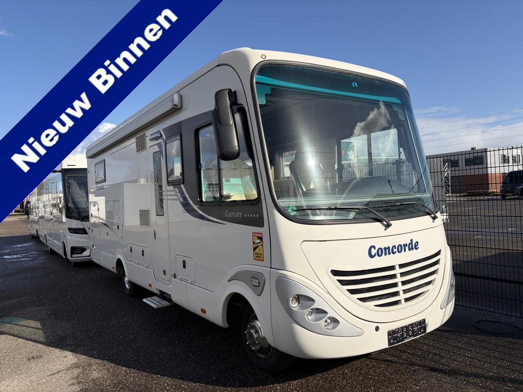 Concorde CARVER 821 3.0 177pk Aut Queensbed en Hefbed Levels, Diesel, Automatique, Mark@niesmannbischoff.nl, Niesmann Bischoff Campers Nederland BV