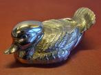 Canard en métal argenté (ancien) - 16,5 cm, Antiquités & Art, Enlèvement ou Envoi
