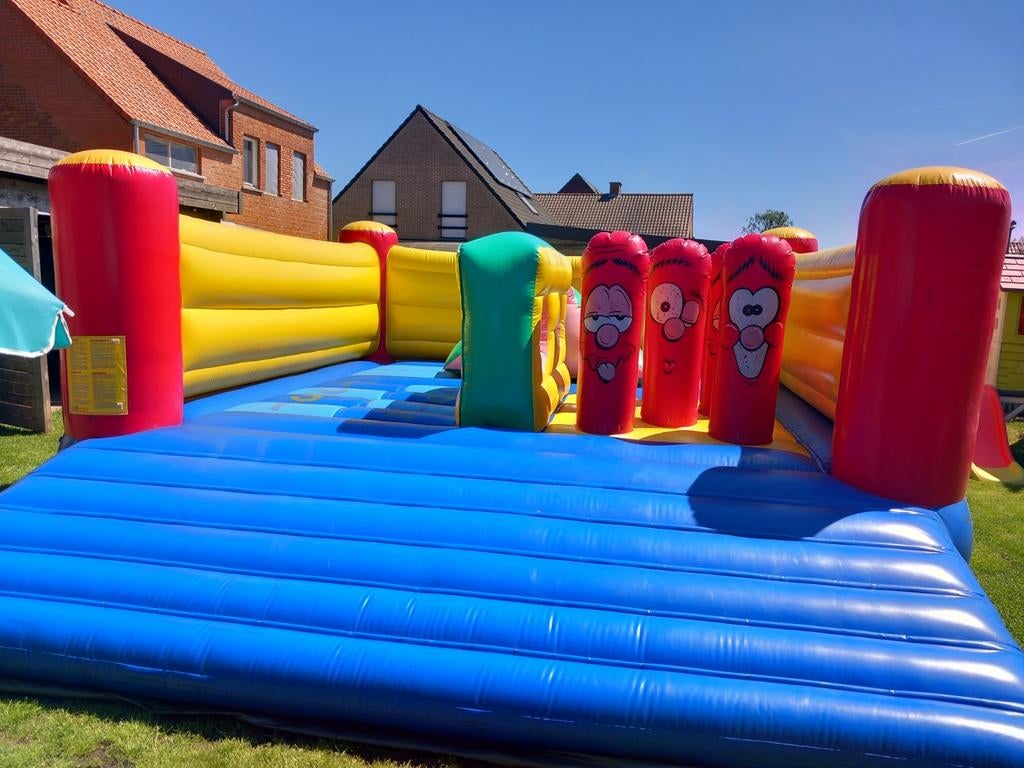 Springkasteel, Ophalen