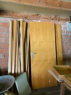 5 gratis deuren (+ chambranten), Doe-het-zelf en Bouw, Deuren en Vliegenramen, Ophalen, Gebruikt, 80 tot 100 cm, Binnendeur