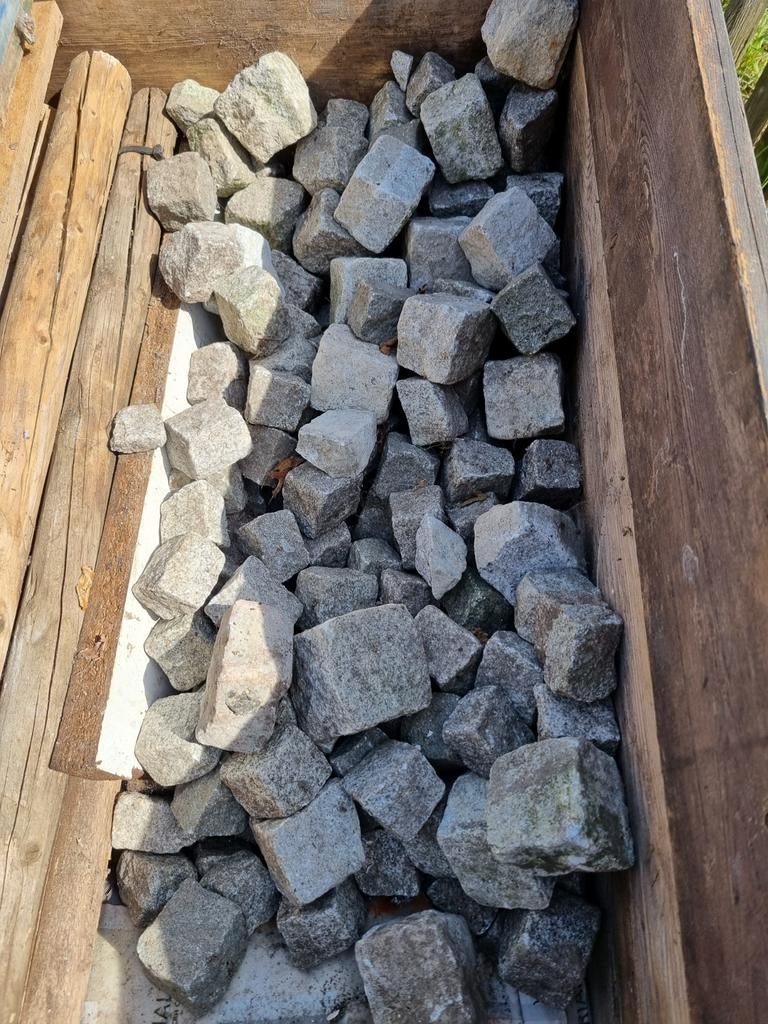 Portugese graniet restpartij, Tuin en Terras, Ophalen, Graniet