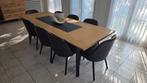 Tafel met 8 stoelen, Huis en Inrichting, Ophalen, Nieuw, 50 tot 100 cm, Vijf personen of meer