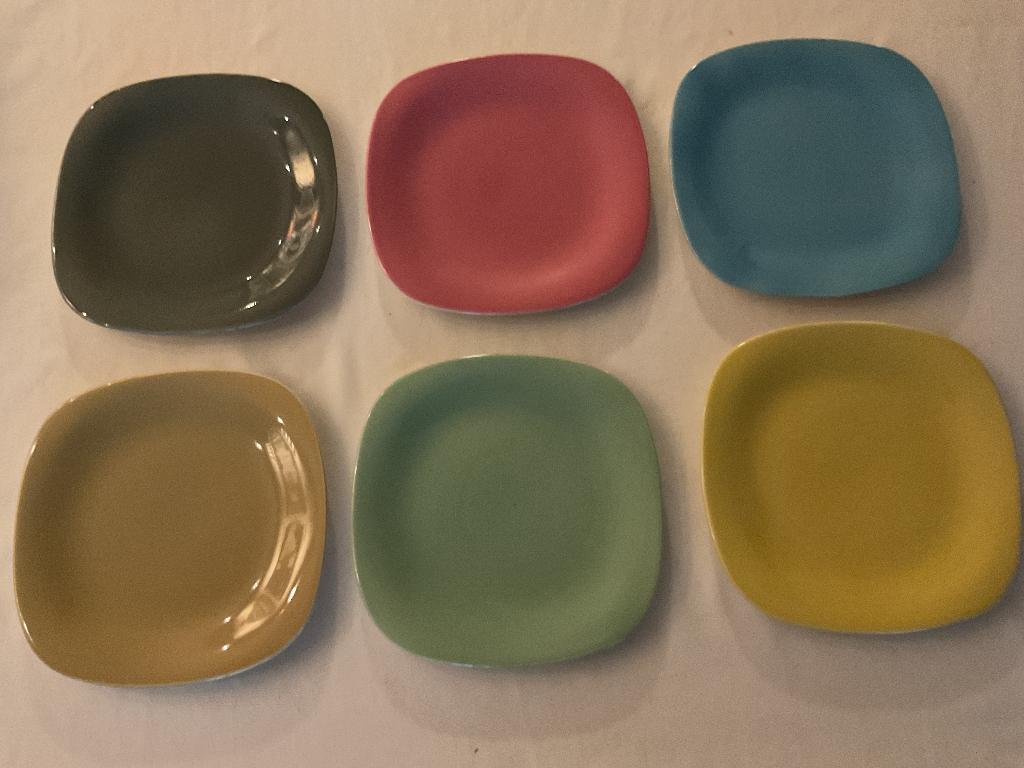 Boch borden, pastel, met stempel, Antiek en Kunst, Ophalen