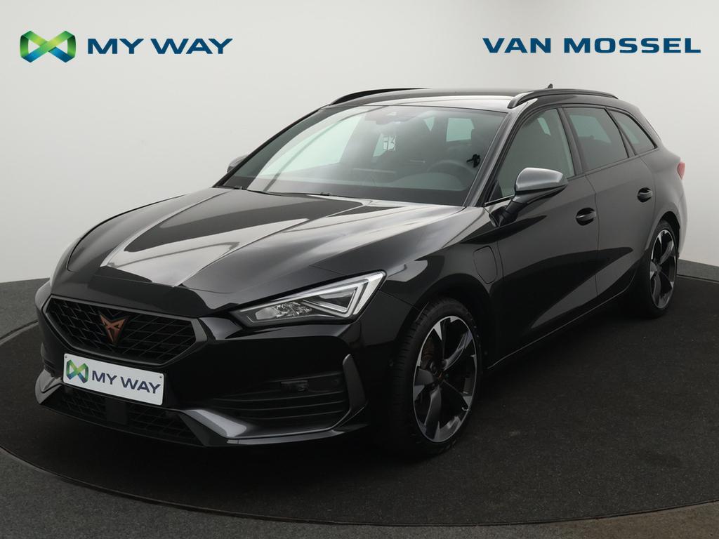 Cupra Leon ST e-Hybrid (PHEV) Leon ST e-Hybrid 1.4 DSG (150, Automaat, Lederen bekleding, Zwart, Break