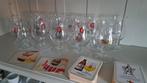 Set van 11 Duvel glazen, Verzamelen, Ophalen, Zo goed als nieuw, Bierglas
