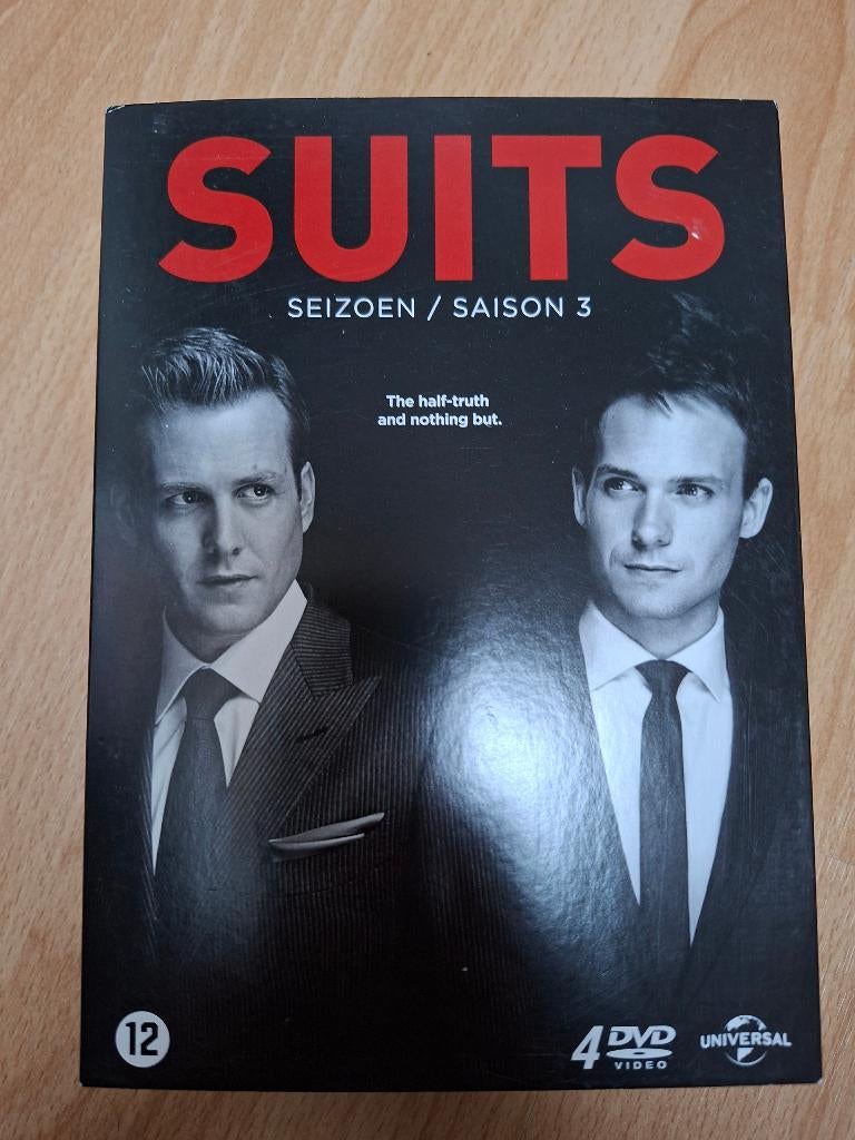 Suits - seizoen 3, CD & DVD, DVD | TV & Séries télévisées, À partir de 12 ans, Enlèvement, Comme neuf, Non fictionnel