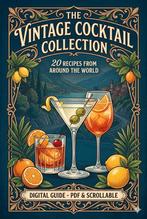 Vintage Cocktails Collectie Recepten, Boeken, Overige typen, Nieuw, Azië en Oosters, Verzenden