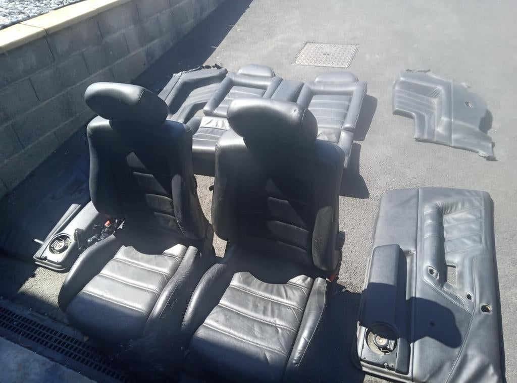 Intérieur cuir noir corrado phase 1, Autos : Pièces & Accessoires, Habitacle & Garnissage