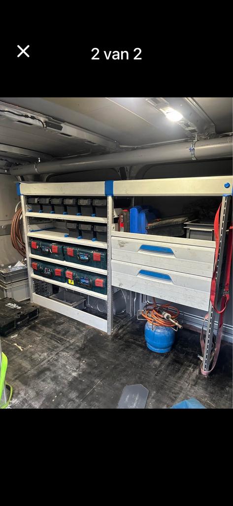 Système de freinage Sortimo pour fourgon L1H1, Enlèvement, Comme neuf