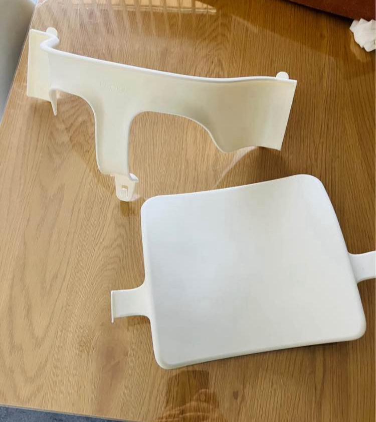 Babyset stokke, Ophalen, Zo goed als nieuw, Stoelverkleiner