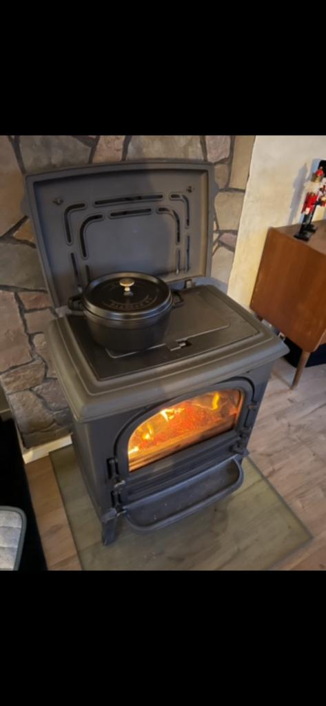 Saey houtkachel, Huis en Inrichting, Kachels, Ophalen, Houtkachel, Zo goed als nieuw, Vrijstaand