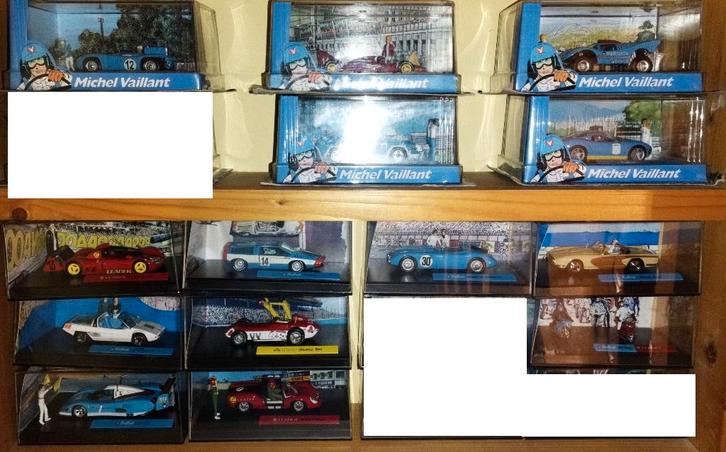 Lot voitures Michel Vaillant Graton Altaya, Hobby & Loisirs créatifs, Voitures miniatures | 1:43, Comme neuf, Enlèvement ou Envoi