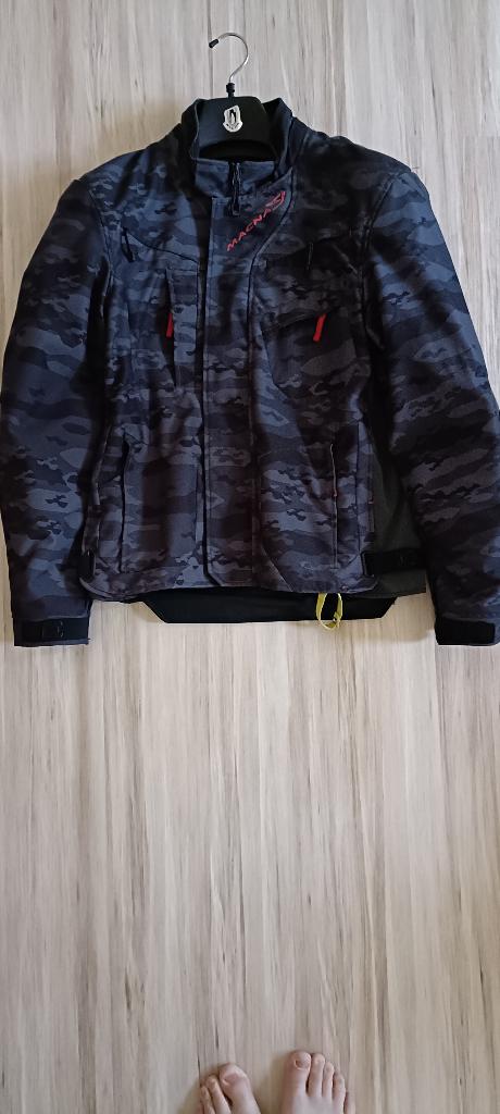 Macna motorjas – 3-in-1 met uitneembare voeringen Maat L, Motoren, Ophalen, Jas | textiel, Heren, Manca