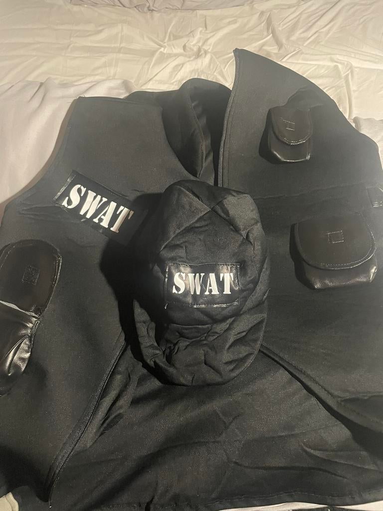Verkleedpak SWAT, Kinderen en Baby's, Ophalen of Verzenden, Zo goed als nieuw