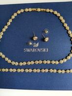 Set angélique Swarovski doré, Or, Autres matériaux, Envoi, Neuf