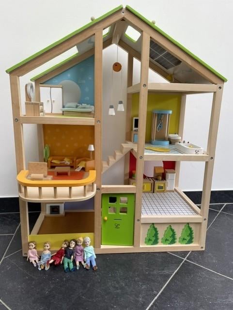 Hape Poppenhuis, Ophalen, Gebruikt