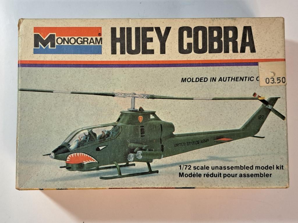 Monogram | No. 5000 | 1:72 - Huey Cobra, Overige merken, 1:72 tot 1:144, Monogram, Monogram