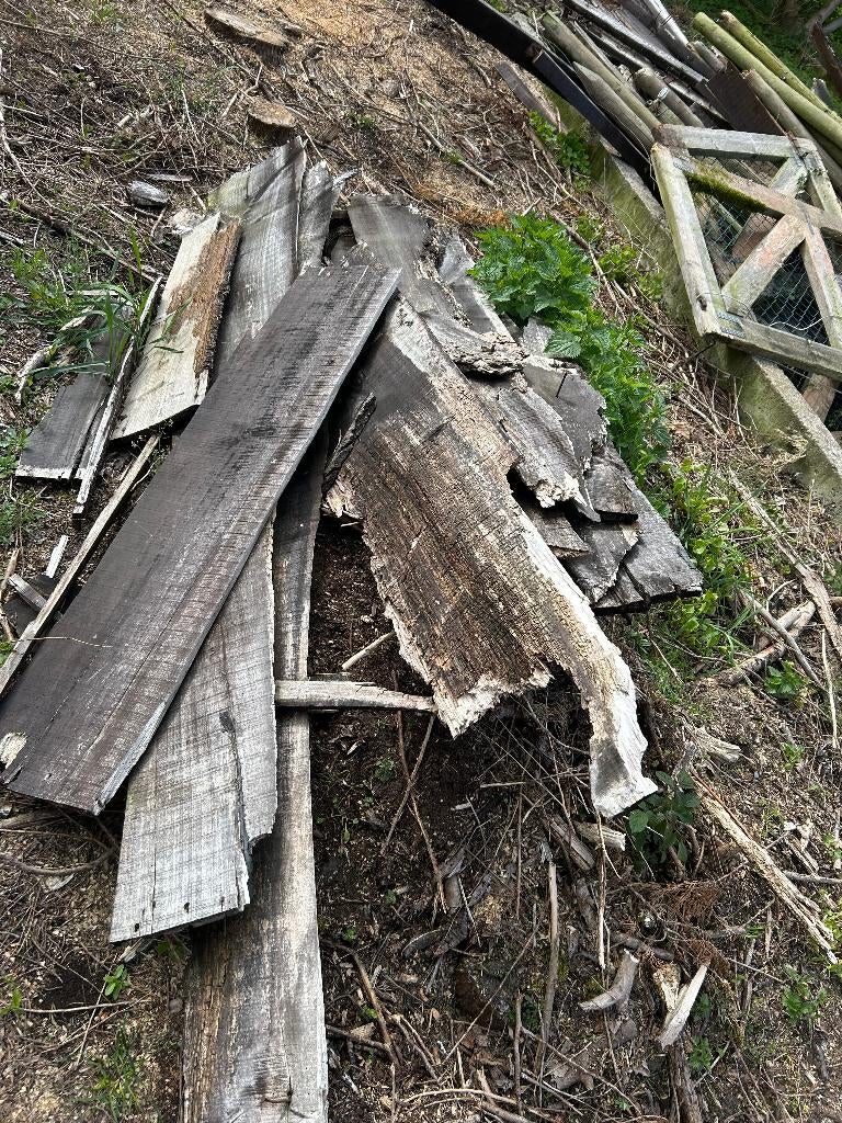 Oud hout - gratis, Ophalen