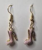 Oorbellen „Pink pumps”, Handtassen en Accessoires, Oorbellen, Hangers, Verzenden, Nieuw, Roze