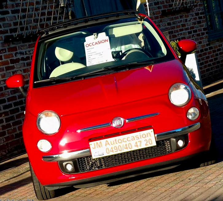Fiat 500 twinair turbo essence, Autos, Fiat, Entreprise, ABS, Airbags, Air conditionné, Alarme, Bluetooth, Ordinateur de bord