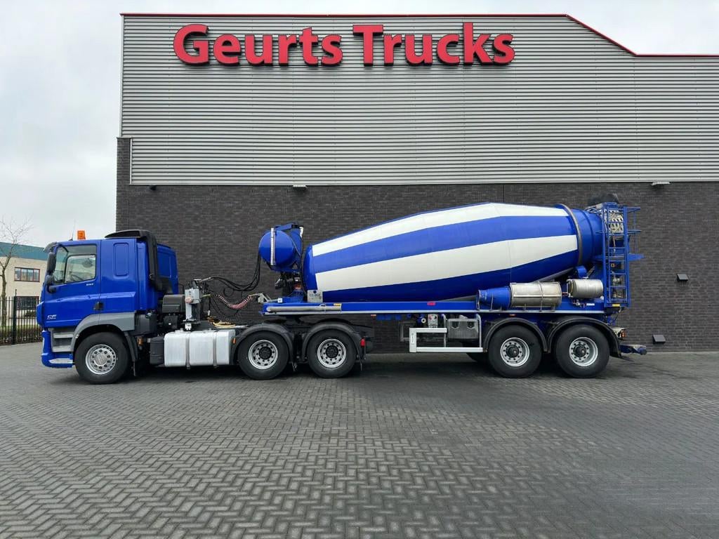 DAF CF 510 6X4 + DE BUF ST2 2-ASSIGE 10M3 CONCRETE MIXER/MIS, Auto's, Vrachtwagens, Te koop, ABS, Aanhangers en Opleggers, Overige brandstoffen