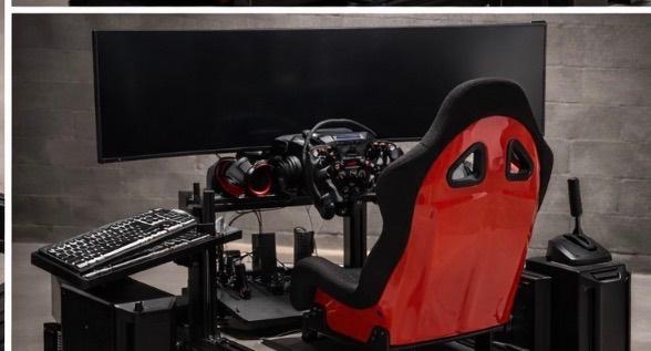 Simulateur racing haut de gamme, Ophalen, Zo goed als nieuw, Stuur of Pedalen