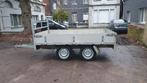 Remorque double essieux 750kg Aluminium 2,60cm/1,50cm, Ophalen of Verzenden, Zo goed als nieuw