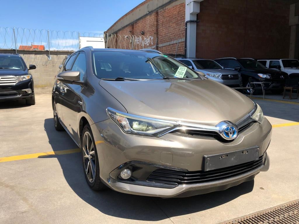 Toyota auris 1.8 hybrid 73kw _ 1ste hands _ perfecte staat!, Auto's, Toyota, Stof, Euro 6, 4 cilinders, Wit