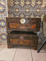 Houten kisten, Ophalen