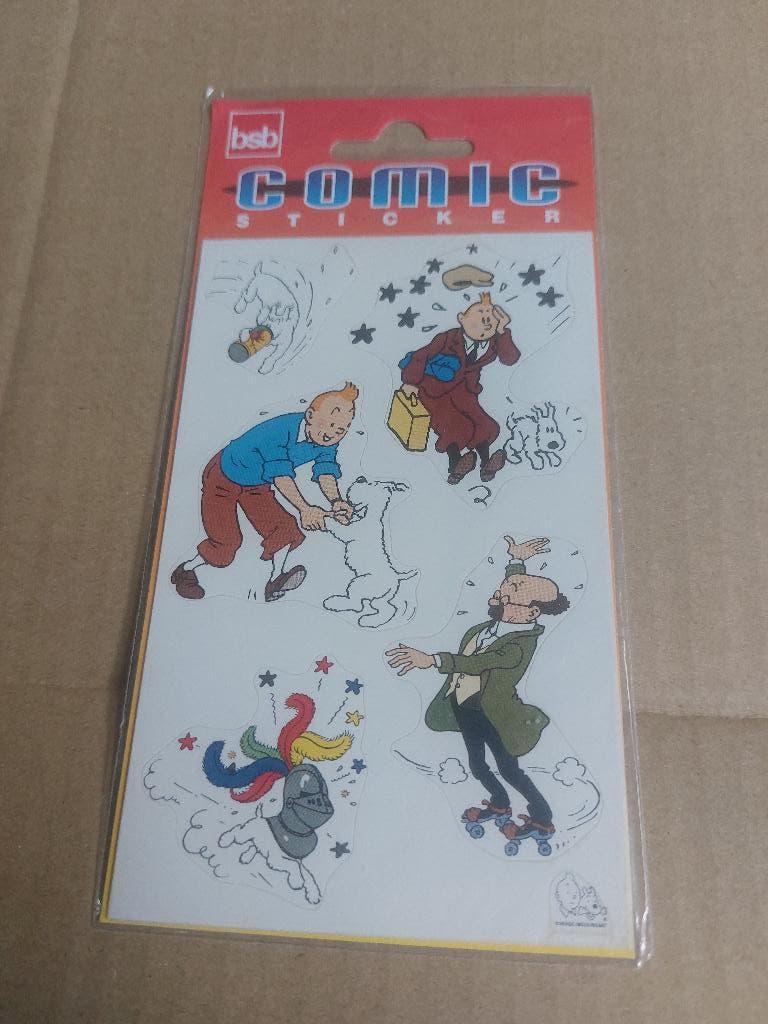 Sticker van Kuifje, Boeken, Ophalen of Verzenden, Nieuw