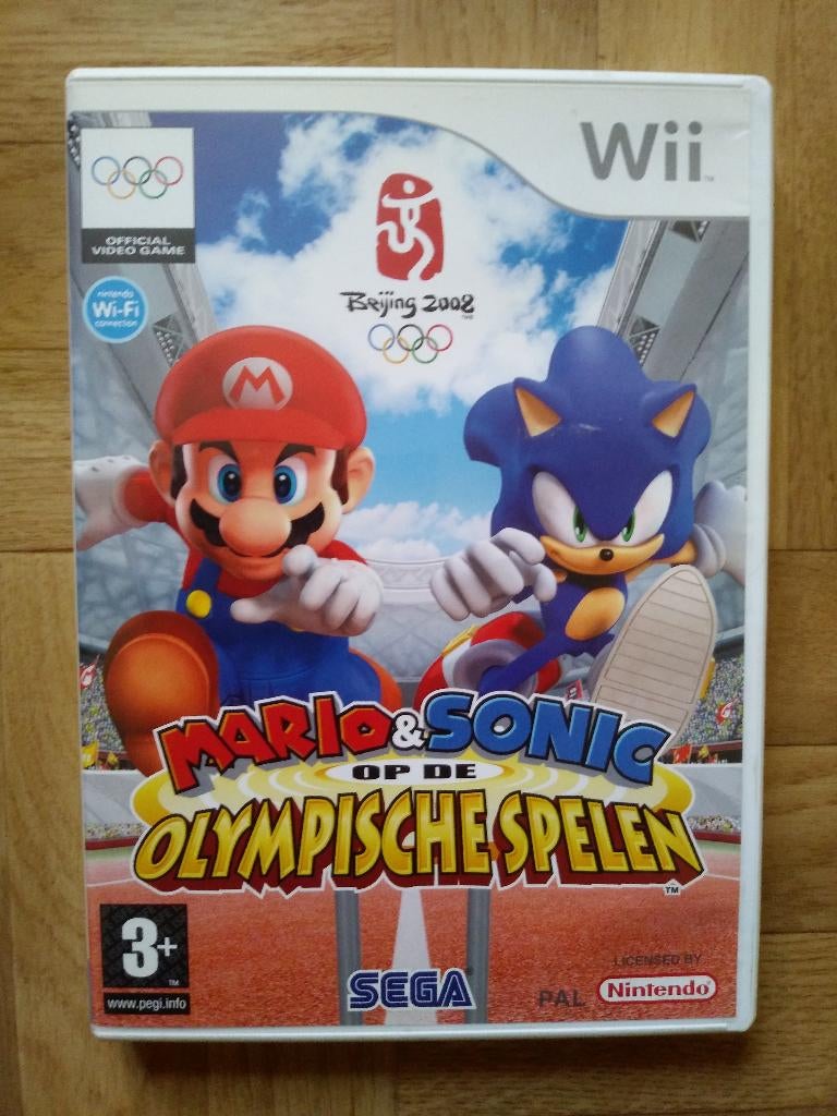 Mario & Sonic aux Jeux olympiques de Pékin 2008, Consoles de jeu & Jeux vidéo, Enlèvement ou Envoi, À partir de 3 ans, 3 joueurs ou plus