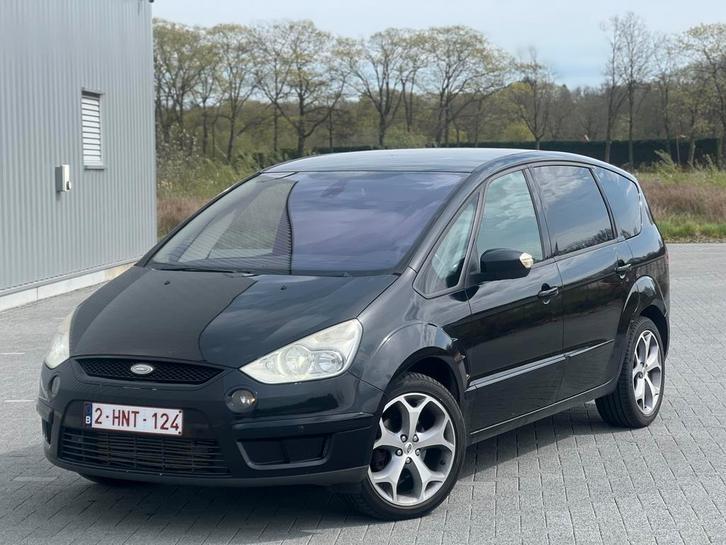 Ford S max 1.8 tdci 2007 7 plaats EXPORT, Auto's, Ford, Bedrijf, Te koop, S-Max, Diesel, Euro 4, Monovolume, Leder