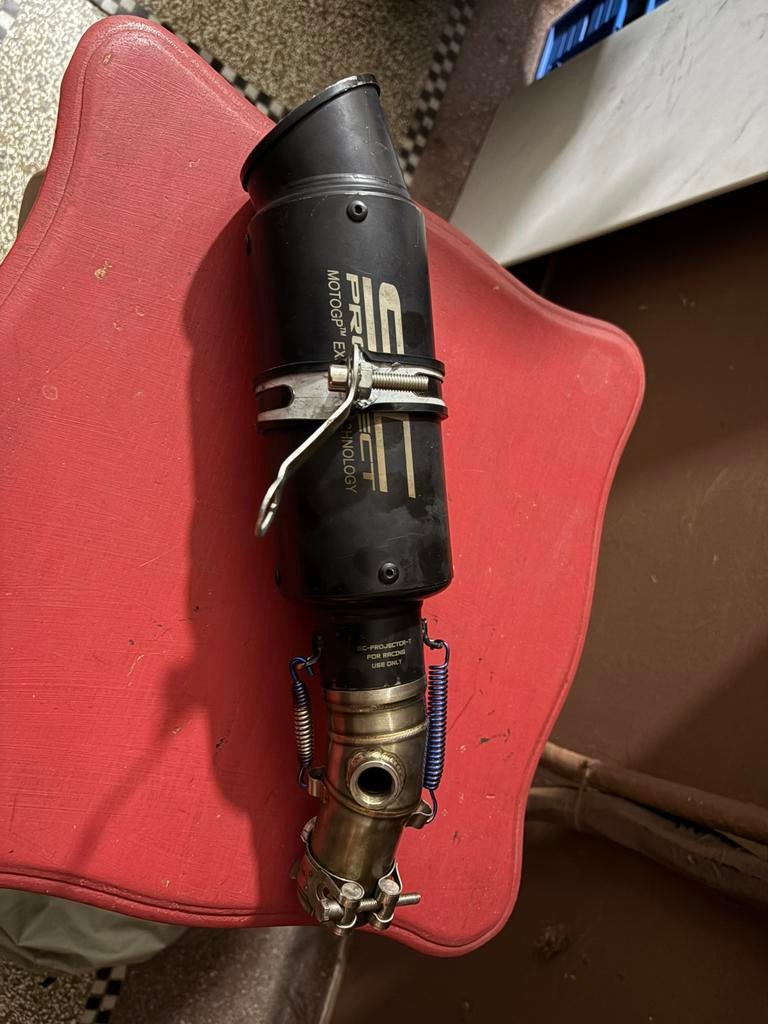 Pot d’échappement pour moto, 51mm, Enlèvement ou Envoi