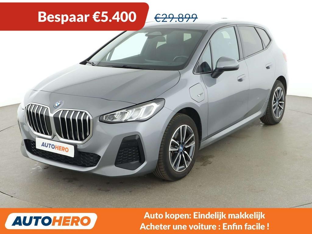 BMW 2 Serie 225 225e Active Tourer xDrive (automatique), Autos, BMW, Cuir, Argent ou Gris, Achat, 15 g/km