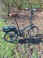 E-fold plooifiets elektrisch, Fietsen en Brommers, Fietsen | Vouwfietsen, Versnellingen, Zo goed als nieuw, Totaal opvouwbaar