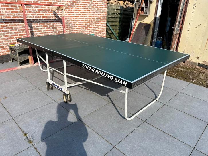 Ping pong tafel sven, Sport en Fitness, Tafeltennis, Gebruikt, Ophalen